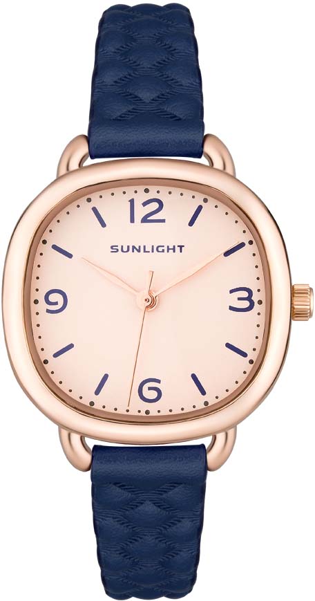 Часы наручные женские Sunlight, цвет: бежевый, синий. S310ARW-01LN