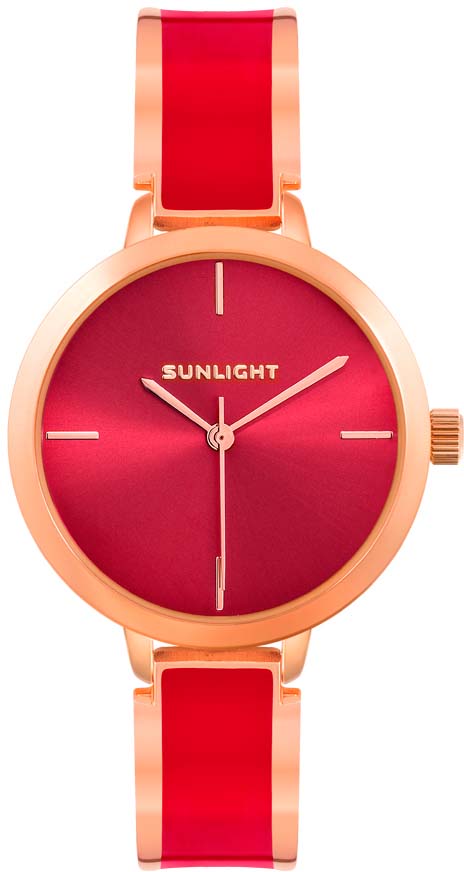 Часы наручные женские Sunlight, цвет: красный. S335ARM-01BA