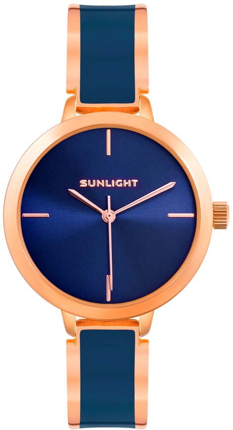 Часы наручные женские Sunlight, цвет: синий. S335ARN-01BA