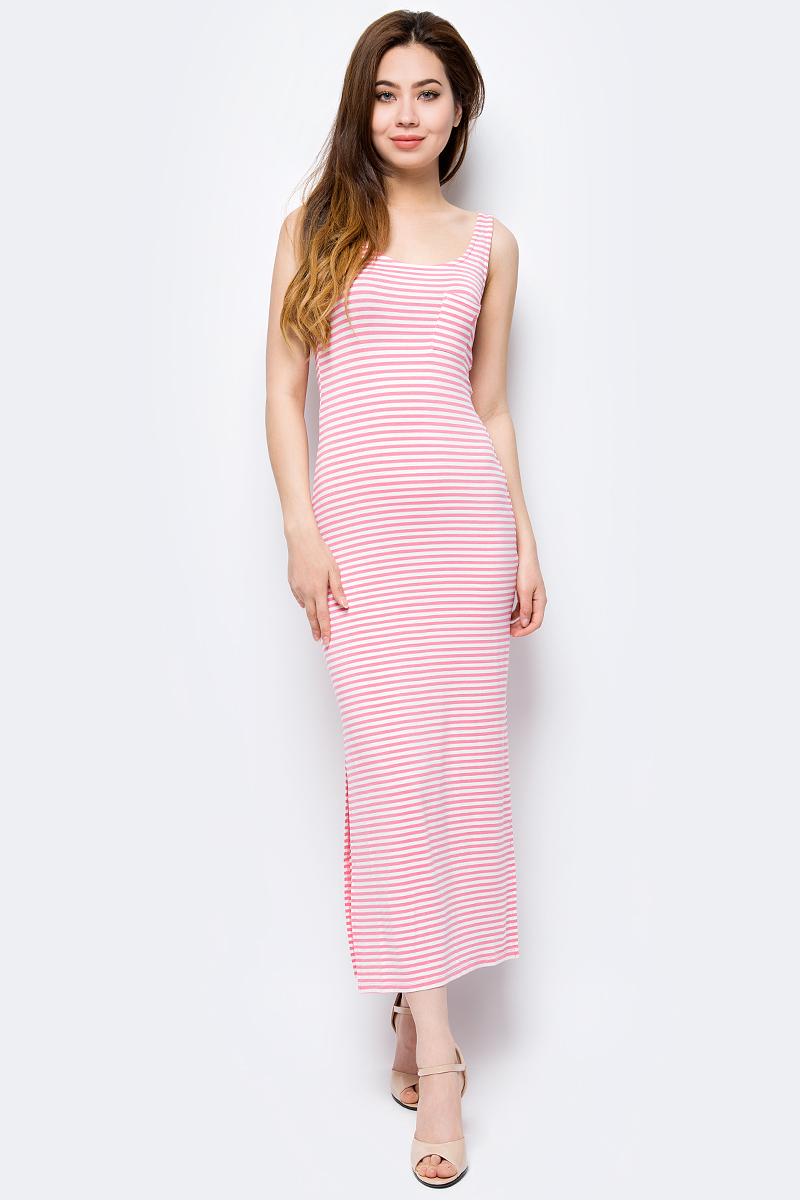 Платье United Colors of Benetton, цвет: розовый. 3DESV8345_901. Размер S (42/44)