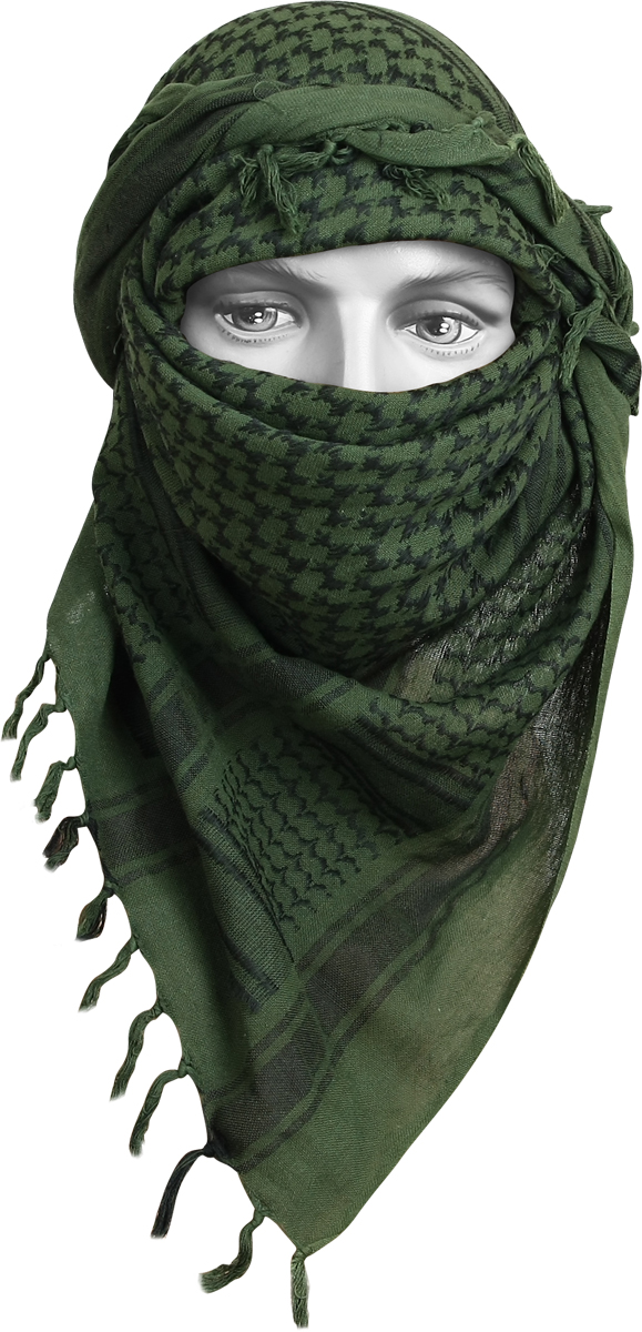 Платок Сплав Оазис, цвет: зеленый. 1413010. Размер универсальный