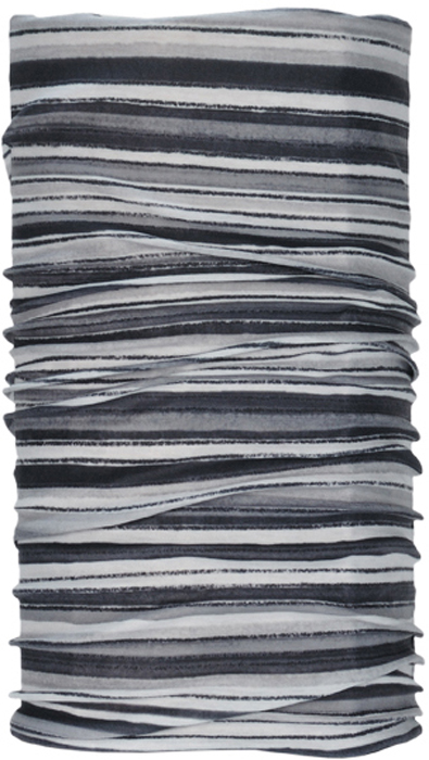 Бандана Wind X-Treme, цвет: черный, серый. 1079. Размер универсальный