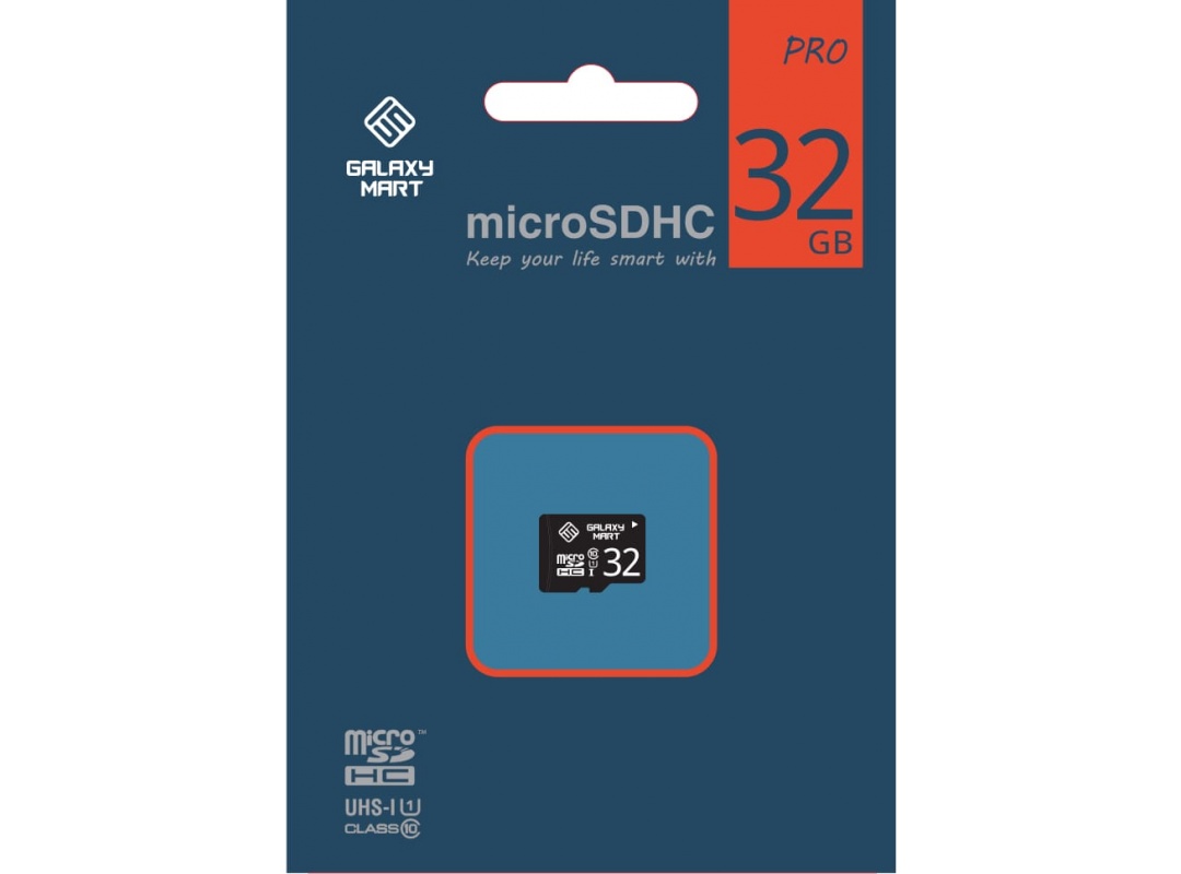 Galaxy Mart microSDHC CL10 U1 32GB карта памяти (без адаптера)
