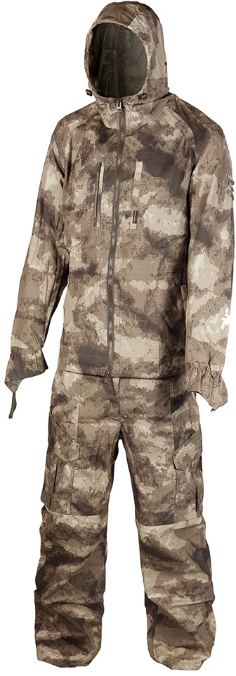 Костюм камуфляжный мужской Huntsman Апачи: куртка, брюки, цвет: туман. ap_100-018. Размер 44/46
