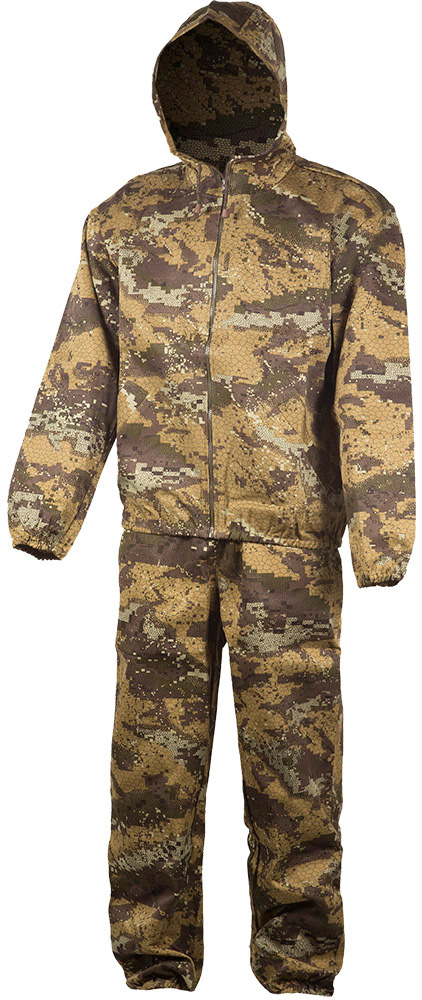 Костюм камуфляжный мужской Huntsman Выстрел: куртка, брюки, цвет: эфа. bs_100-241. Размер 52/54
