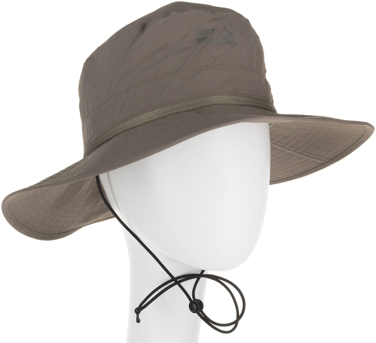 Панама Jack Wolfskin Supplex Mosquito Hat, цвет: коричневый. 1906751-5116. Размер L (57/60)