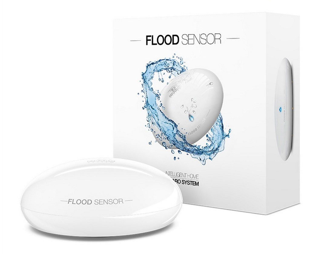 Fibaro FLOOD SENSOR FGFS-101 ZW5, White устройство умного дома