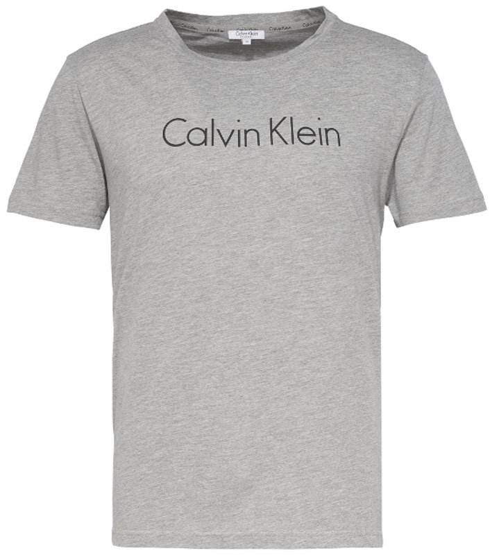 Футболка для дома мужская Calvin Klein Underwear, цвет: серый. KM0KM00188_020. Размер XL (54)