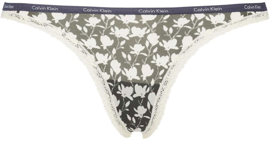 Трусы женские Calvin Klein Underwear, цвет: разноцветный. D3445E_KFZ. Размер M (44)