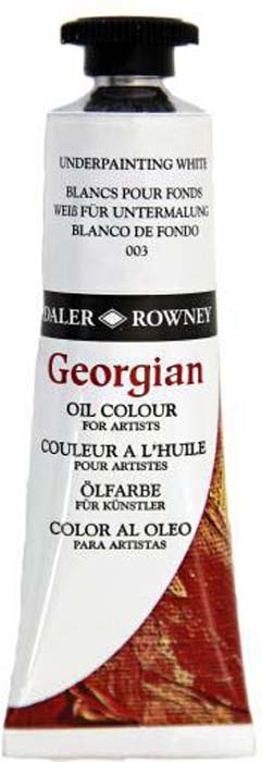 Daler Rowney Краска масляная Georgian цвет белила для предварительного нанесения 38 мл