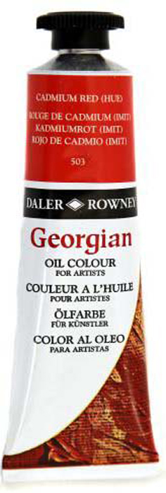 Daler Rowney Краска масляная Georgian цвет кадмий красный (имитация) 38 мл