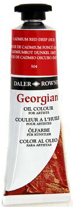 Daler Rowney Краска масляная Georgian цвет кадмий красный темный (имитация) 38 мл