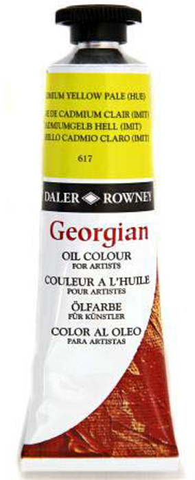 Daler Rowney Краска масляная Georgian цвет кадмий желтый светлый (имитация) 38 мл