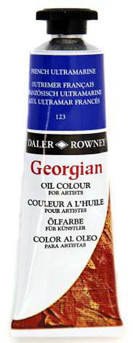 Daler Rowney Краска масляная Georgian цвет ультрамарин французский 38 мл
