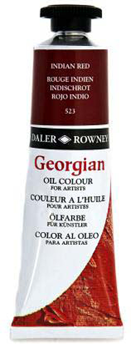 Daler Rowney Краска масляная Georgian цвет красный индийский 38 мл