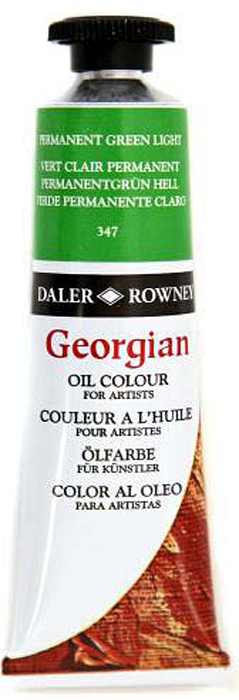 Daler Rowney Краска масляная Georgian цвет зеленый светлый 38 мл