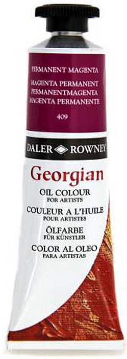 Daler Rowney Краска масляная Georgian цвет малиновый основной 38 мл