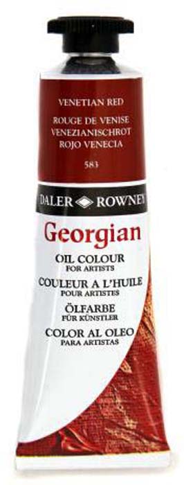Daler Rowney Краска масляная Georgian цвет красный венецианский 38 мл