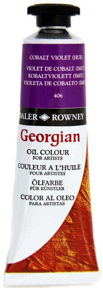Daler Rowney Краска масляная Georgian цвет фиолетовый кобальт (имитация) 38 мл