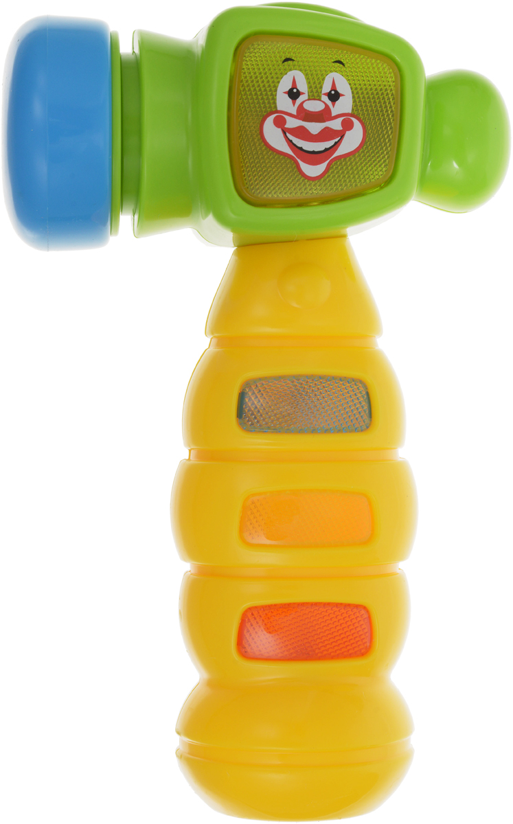 Bairun Развивающая игрушка Музыкальный молоток цвет желтый зеленый синий