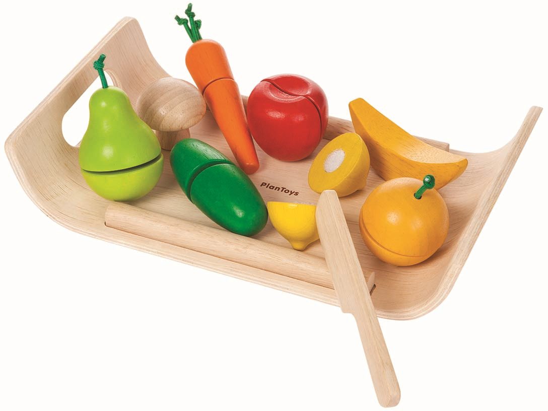 Plan Toys Игровой набор Фрукты и овощи