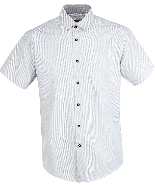 Рубашка мужская Casino, цвет: белый. c131/05/130/Z/1. Размер 43 (54)