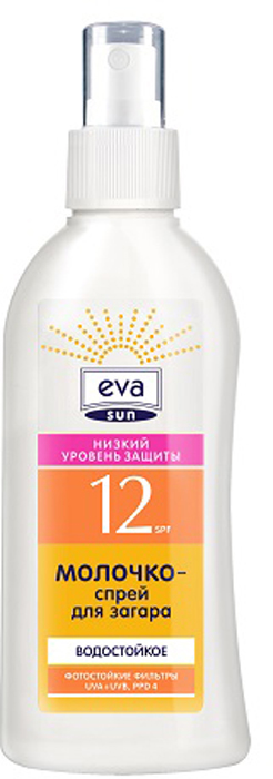 Pollena Eva Молочко-спрей для загара Eva Sun низкий уровень защиты SPF 12, 150 мл