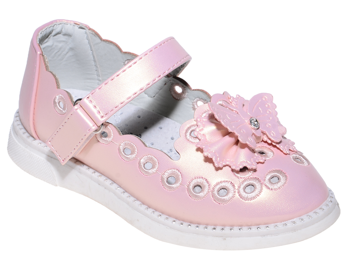 Туфли для девочки Тотошка, цвет: розовый. Y804. Размер 26