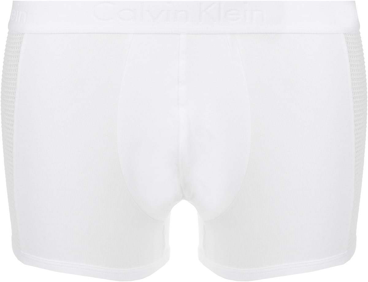 Трусы мужские Calvin Klein Underwear, цвет: белый. NB1351A_100. Размер L (52)