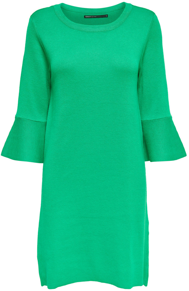 Платье Only, цвет: зеленый. 15152739. Размер S (42)
