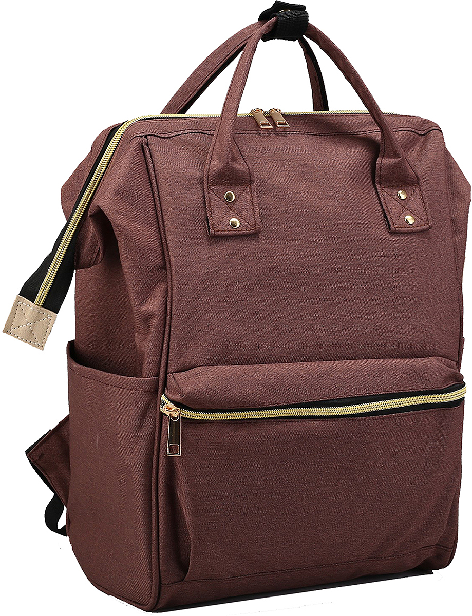 Рюкзак-сумка детский Стиль цвет коричневый 2819139