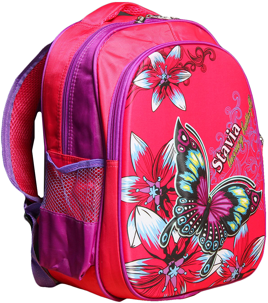 Рюкзак детский Бабочка цвет розовый 2826164