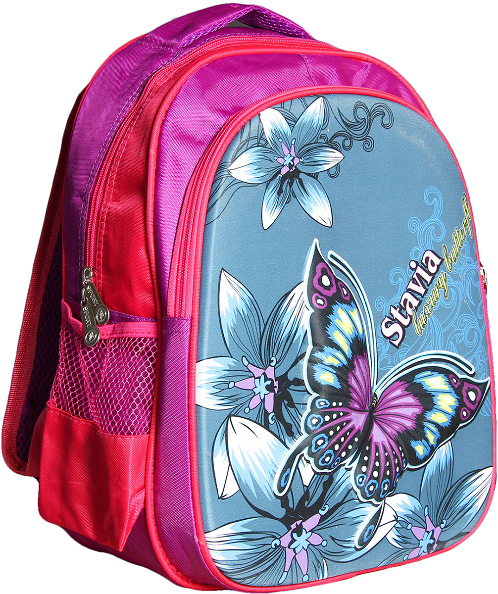 Рюкзак детский Бабочка цвет розовый 2826165