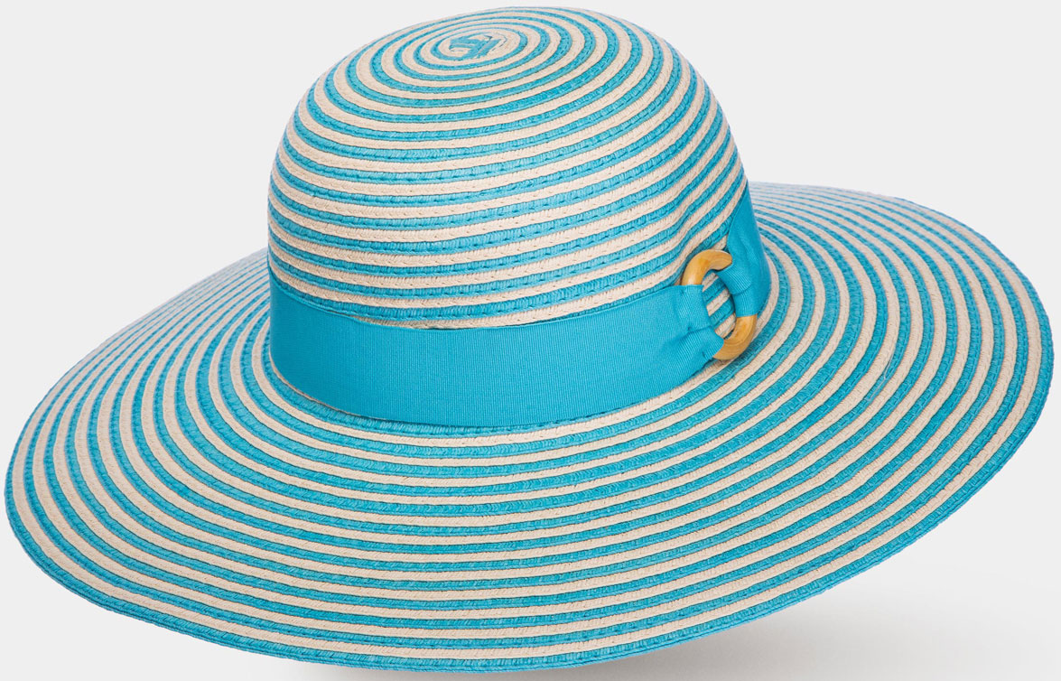 Шляпа женская Canoe Venezuela, цвет: бирюзовый. 1963715. Размер 56