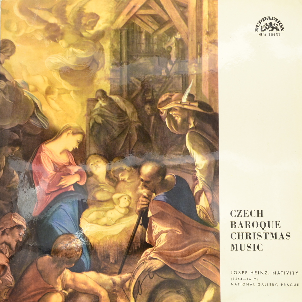 Adam Michna z Otradovic. Frantisek Xaver Brixi. Czech Baroque Christmas Music (LP)