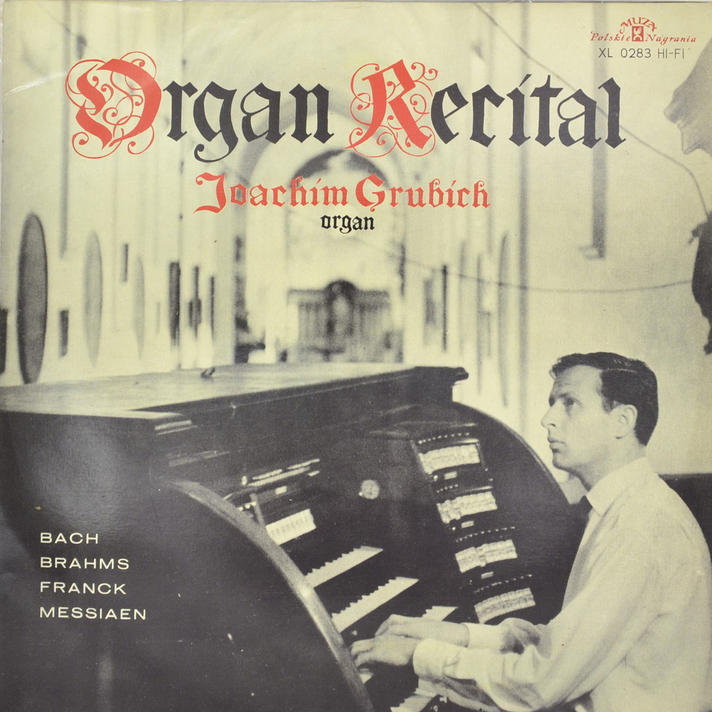 Joachim Grubich. Organ Recital (LP)