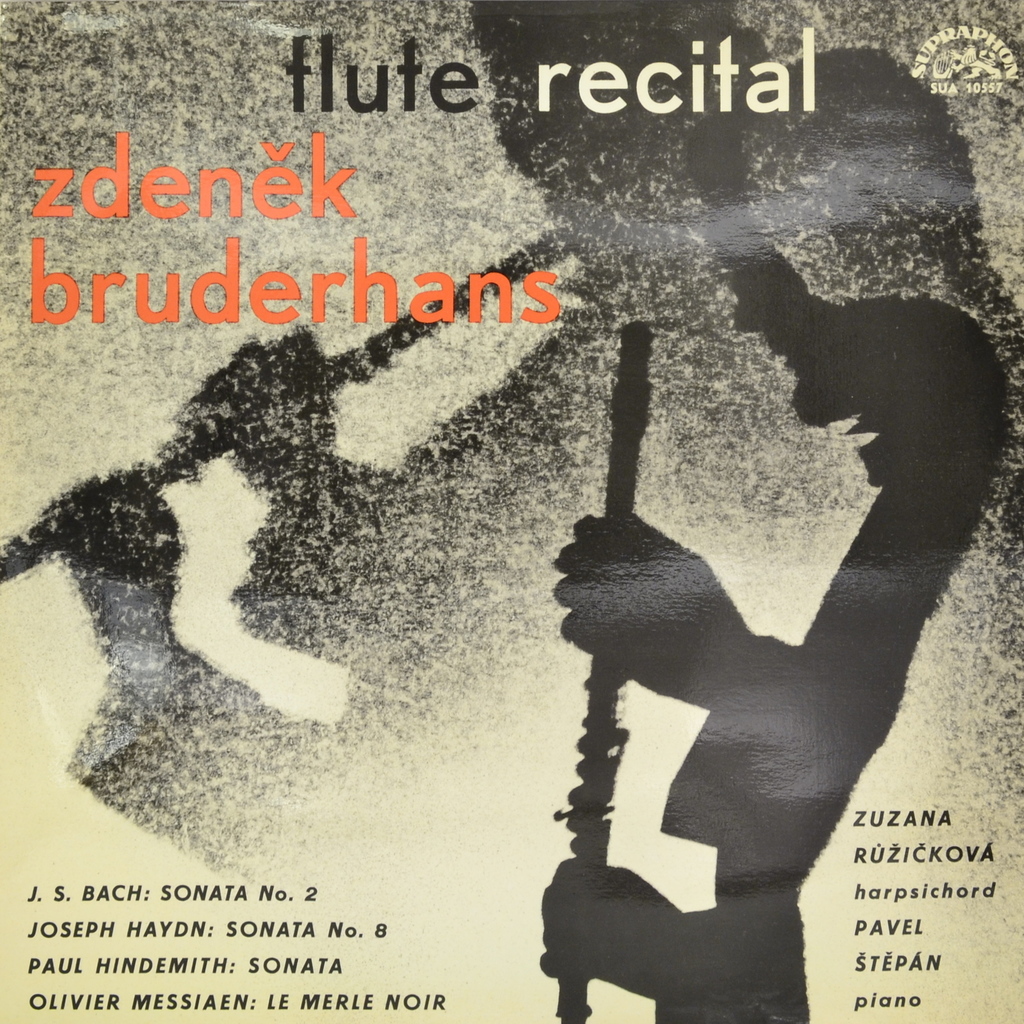 Zdenek Bruderhans. Flute Recital (LP)
