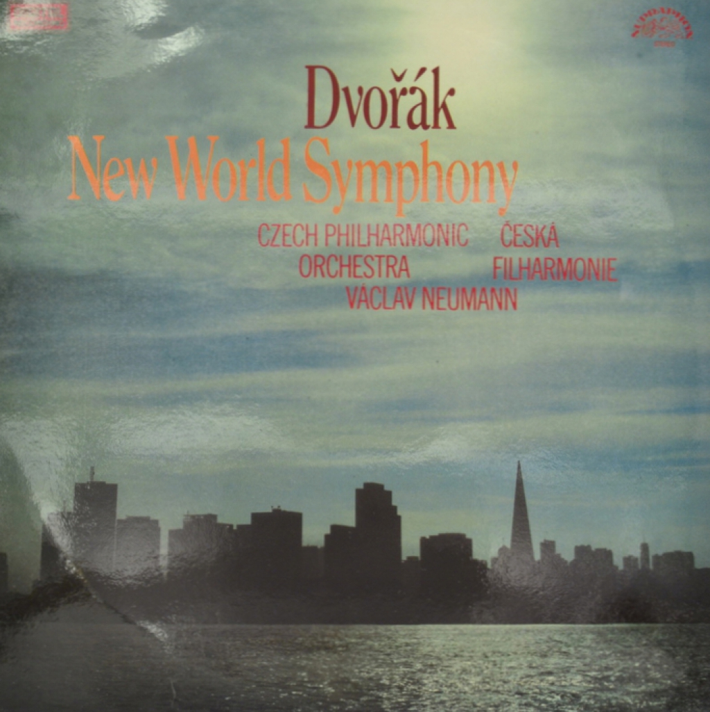Dvorak, Czech Philharmonic Orchestra, Vaclav Neumann. New World Symphony (LP)