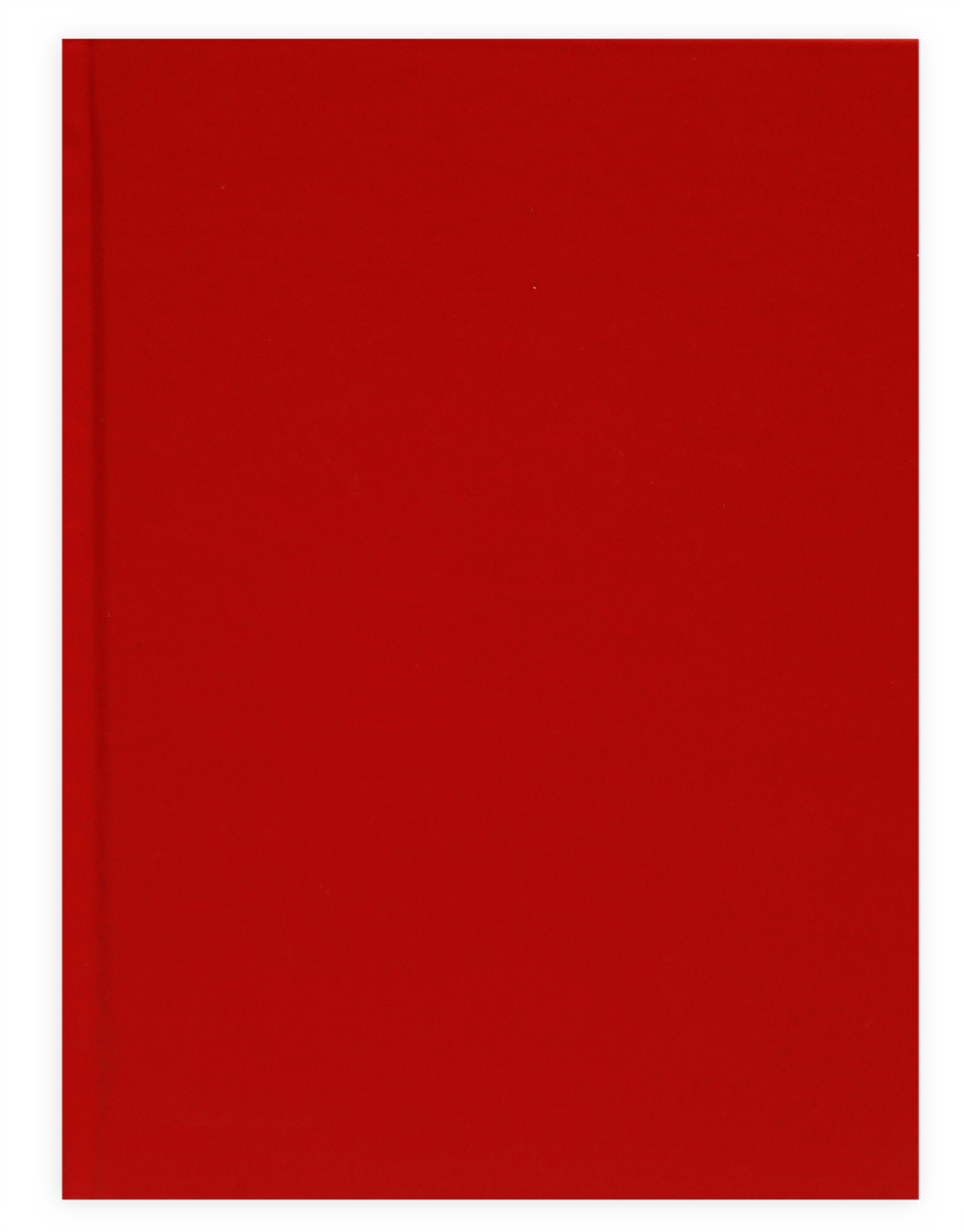 Prof Press Ежедневник недатированный цвет красный136 листов формат А5
