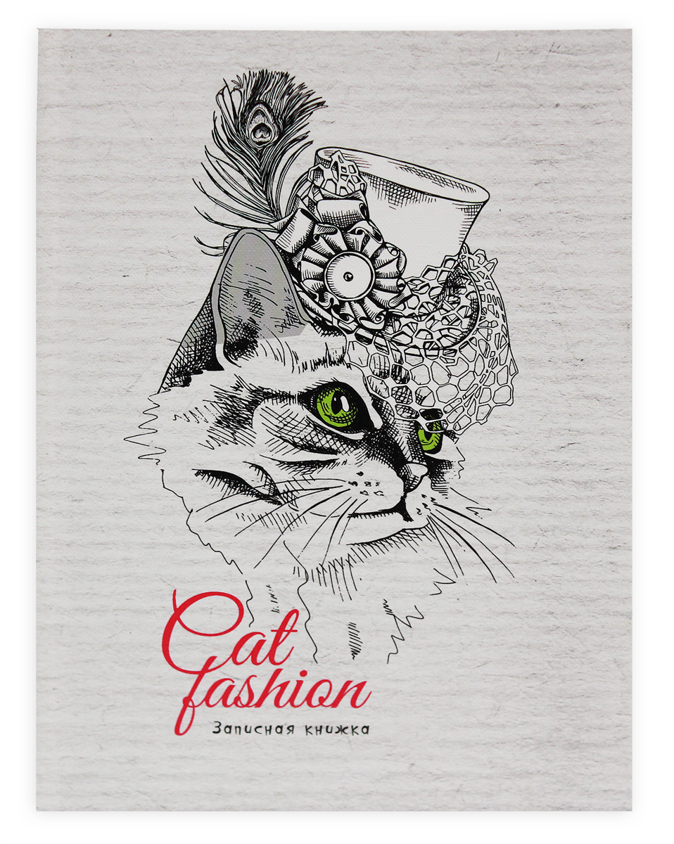 Collezione Записная книжка Леди кошка 80 листов