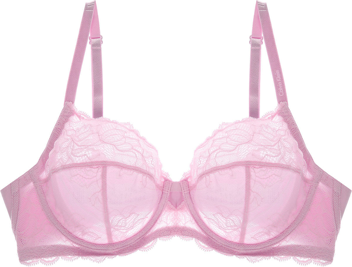 Бюстгальтер Calvin Klein Underwear, цвет: розовый. QF1741E_EVK. Размер 38C (85C)