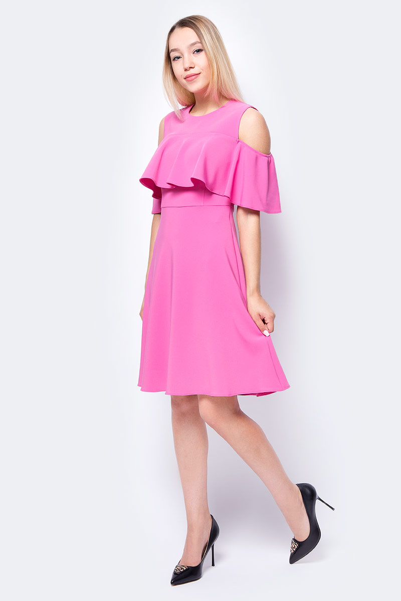 Платье adL, цвет: розовый. 12430506002_983. Размер XS (40/42)