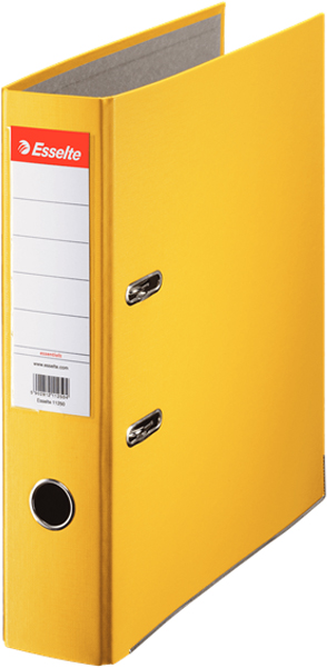 Esselte Папка-регистратор Economy обложка 75 мм цвет желтый