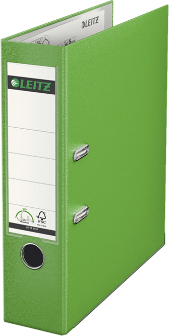 Leitz Папка-регистратор 180° обложка 80 мм цвет светло-зеленый