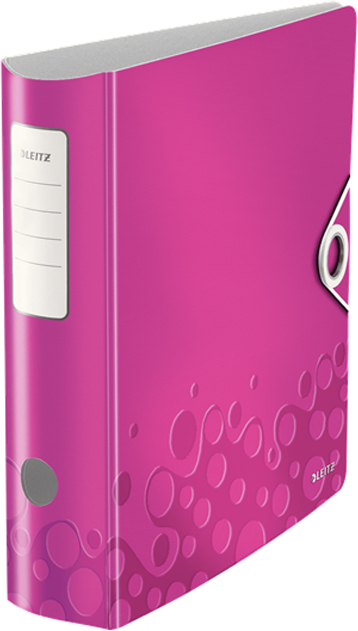 Leitz Папка-регистратор 180° Active WOW обложка 82 мм цвет розовый