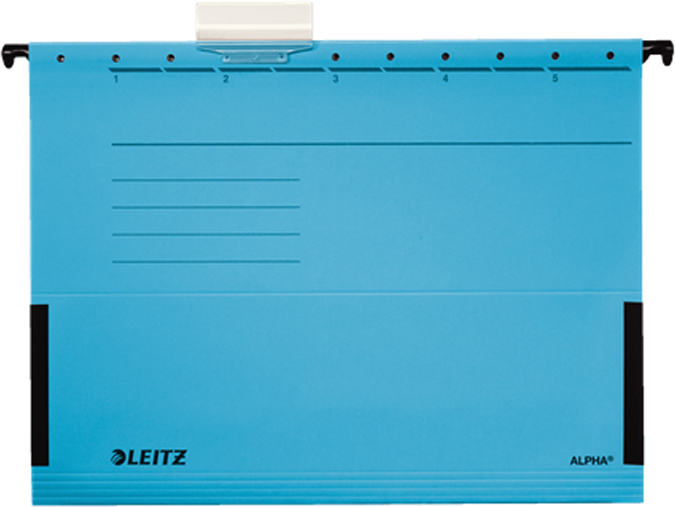 Leitz Папка подвесная Alpha формат A4+ цвет синий