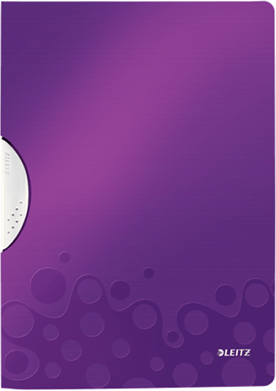 Leitz Папка с клипом WOW цвет фиолетовый