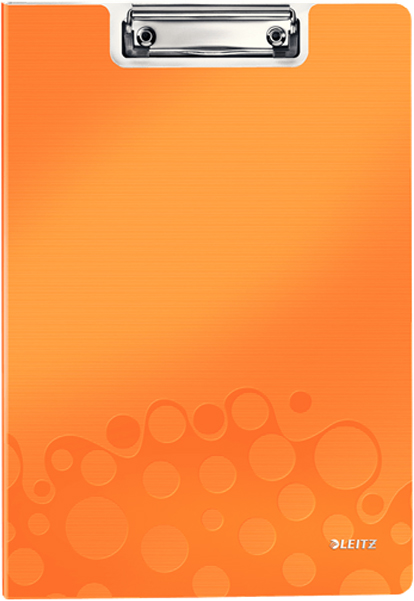 Leitz Папка-планшет WOW с крышкой цвет оранжевый