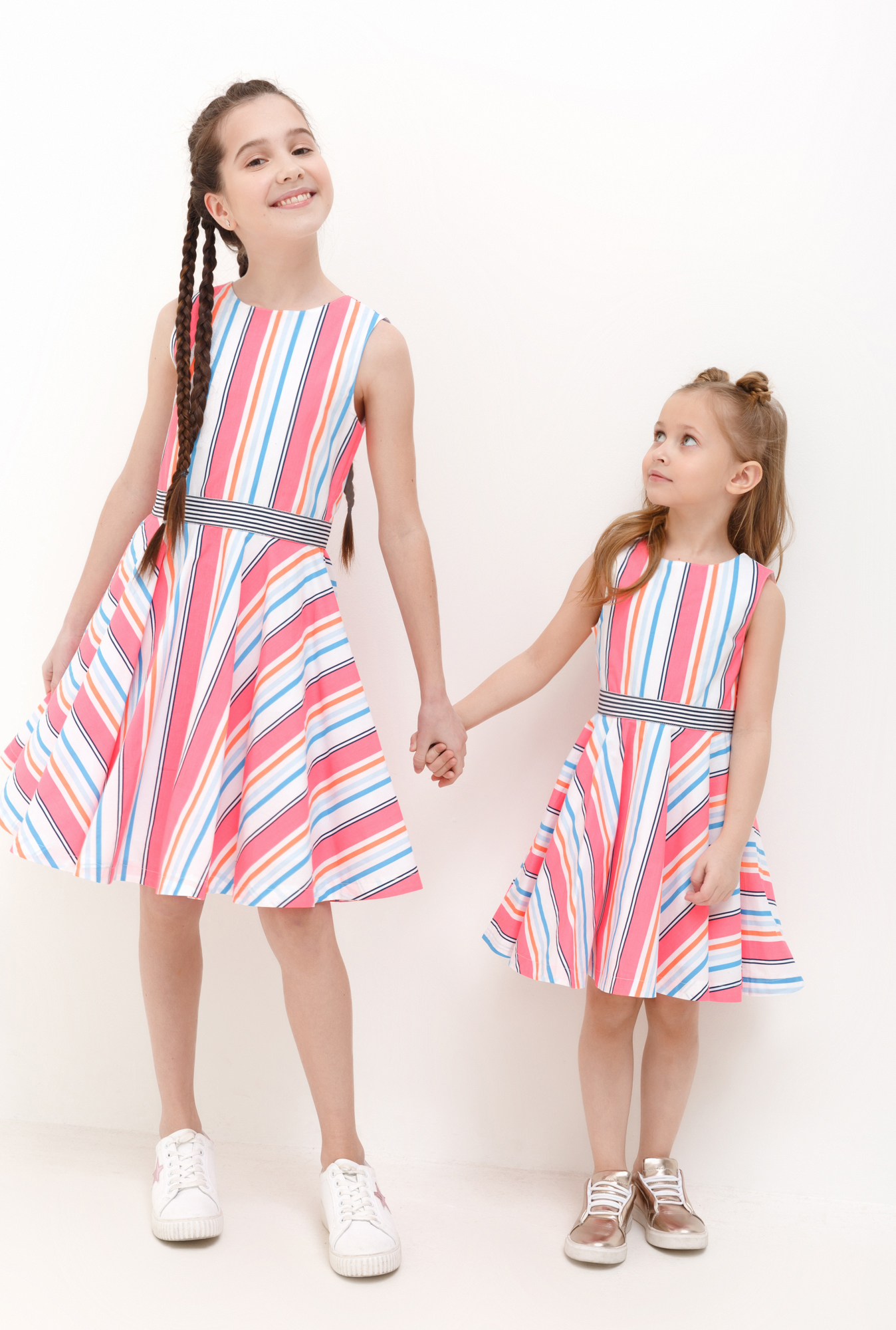 Платье для девочки Acoola Tetra, цвет: разноцветный. 20220200265_8000. Размер 104