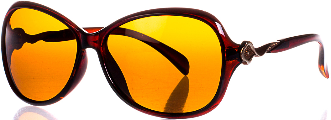 Очки солнцезащитные женские Vittorio Richi, цвет: коричневый. OC187008c2